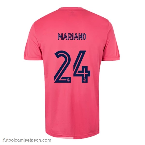 Camiseta Real Madrid 2ª NO.24 Mariano 2020/21 Rosa